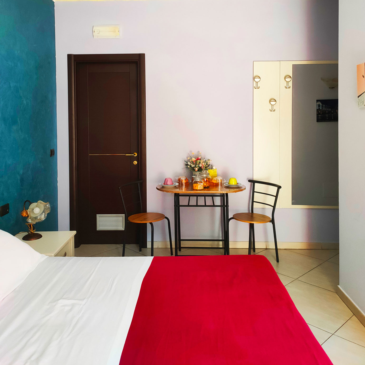 Camera_matrimoniale_bed_and_breakfast_arcobaleno_panoramica_Potenza_Basilicata